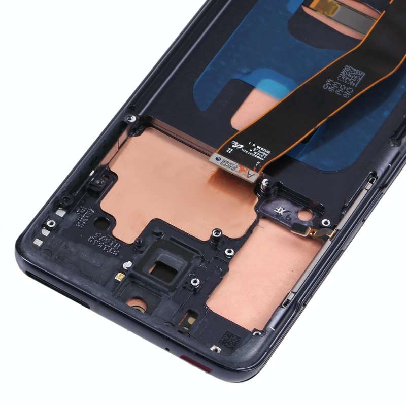 Original Super AMOLED LCD Screen and Digitizer Full Assembly with Frame for Samsung Galaxy S20 5G...