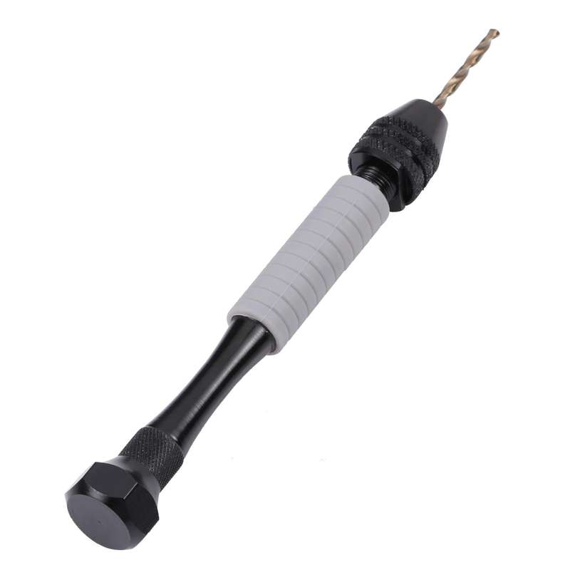 Precision Pin Vise Mini Twist Drill Bits Hand Drill Set, Model:8009