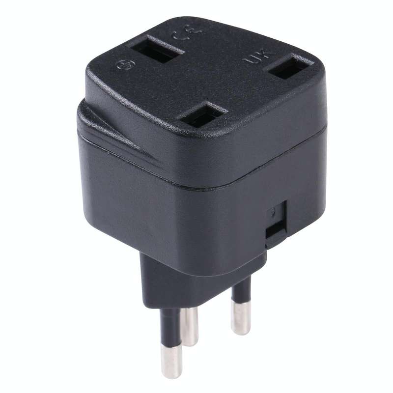 Portable UK to Switzerland Plug Socket Power Adapter