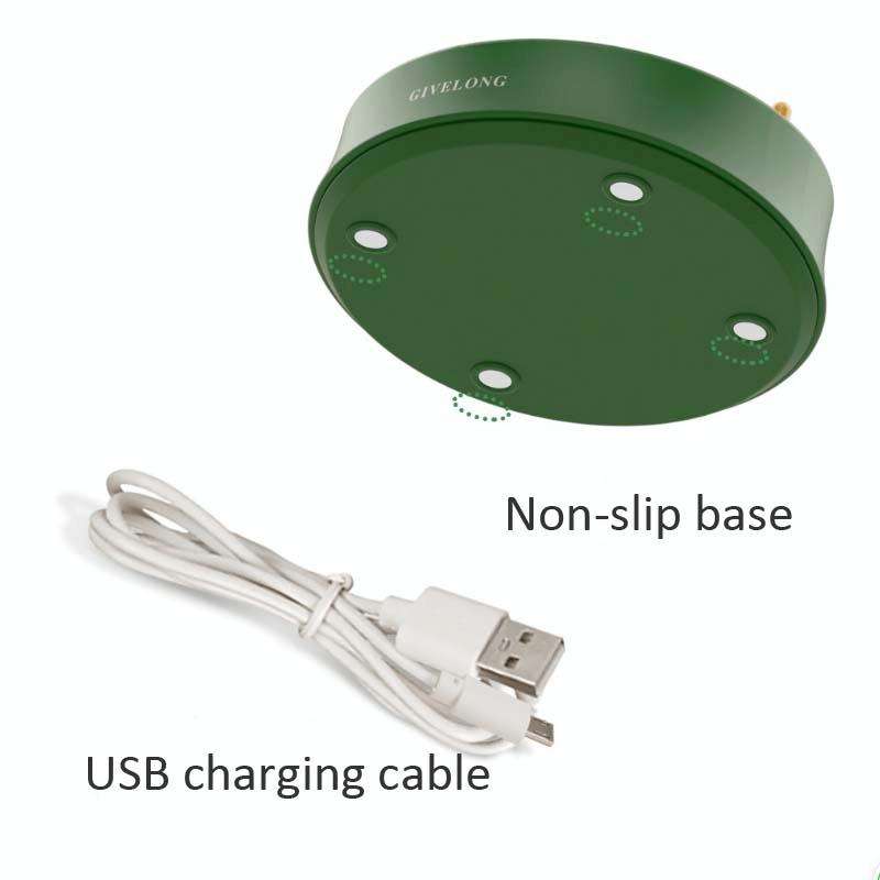GIVELONG Forest Bird LED Touch Usb Table Lamp With Mobile Phone Holder Bedroom Bedside Night Ligh...