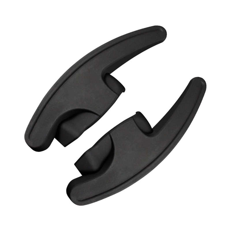 Carbon Fiber Car Central Steering Wheel Paddles Decorative Sticker for Volkswagen Golf 6 2008-2012