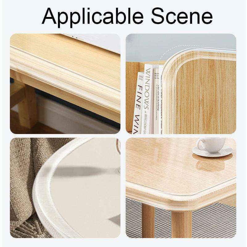 PVC Household Transparent Anti-collision Strip Furniture Soft Edge Protector, Specification: 1 cm...