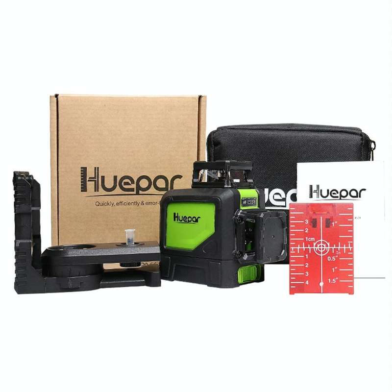 902CR 2360 Degrees Laser Level Covering Walls and Floors 8 Line Red Beam IP54 Water / Dust proof(...