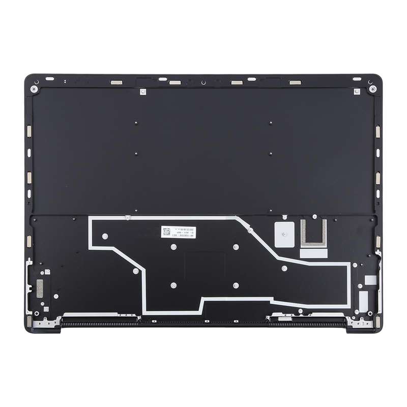 For Microsoft Surface Laptop 3 / 4 / 5 1979 1867 1868 1958 13.5 inch D-side Back Cover (Black)