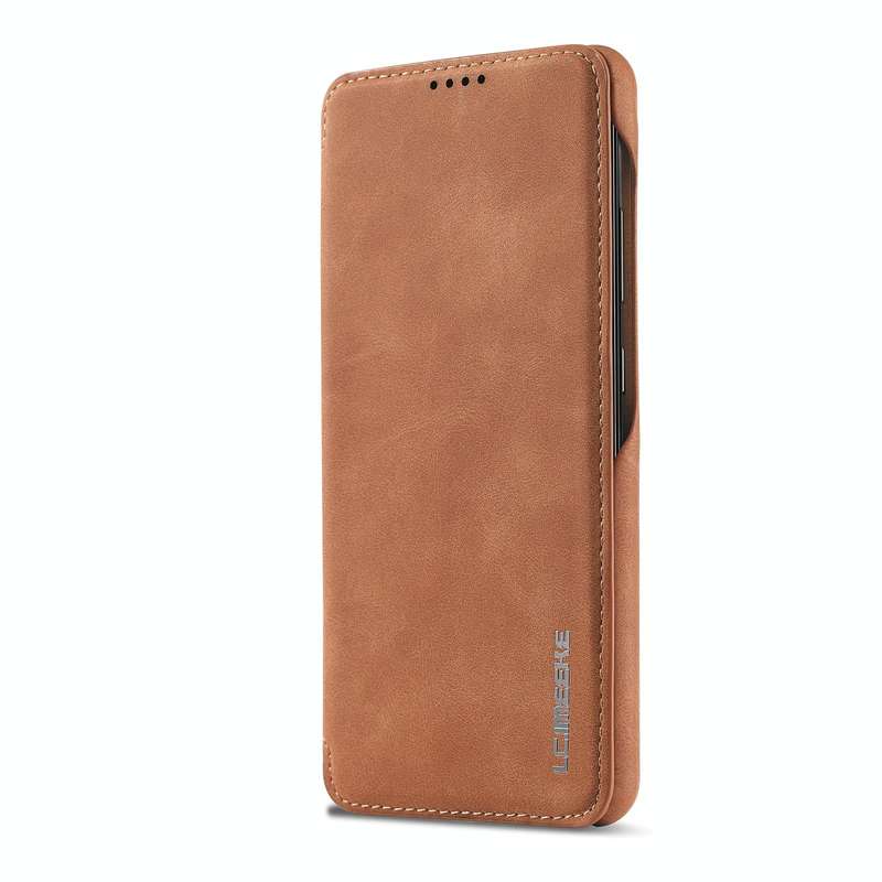 For Samsung Galaxy A52 5G / 4G LC.IMEEKE Hon Ancient Series Horizontal Flip Leather Case with Hol...