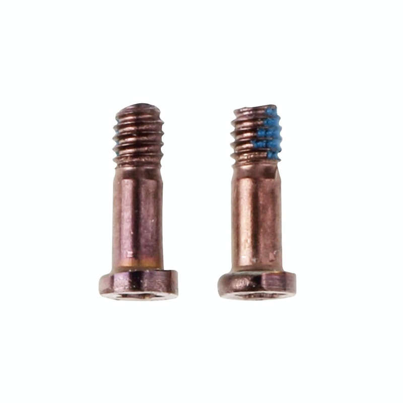 100 PCS for iPhone 6s & 6s Plus Universal Charging Port Screws(Rose Gold)