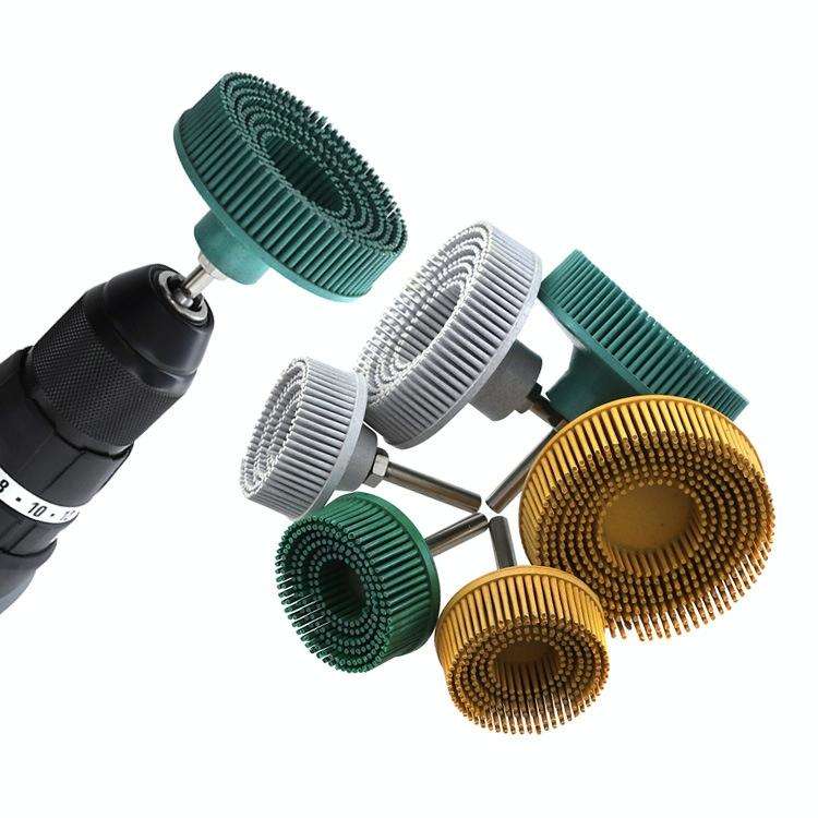 Electric Drill Disc Brush Emery Deburring Polishing Rubber Sanding Brush, Style: 2 Inch White