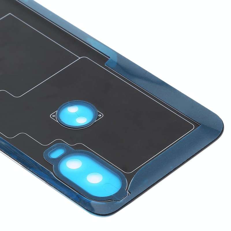 Battery Back Cover for Motorola Moto One Vision(Blue)