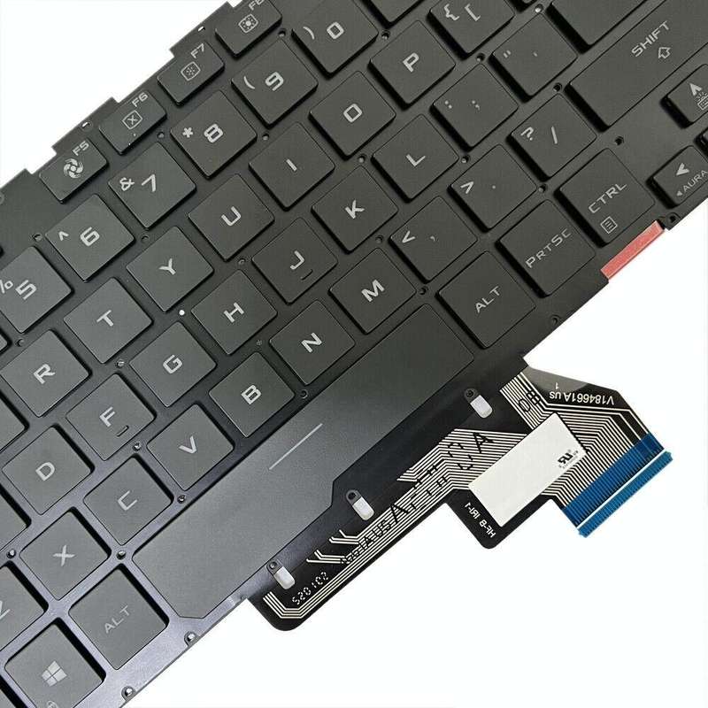 US Version Backlight Laptop Keyboard For Asus ROG GU502G GU502GV GU502GU(Colorful Light)
