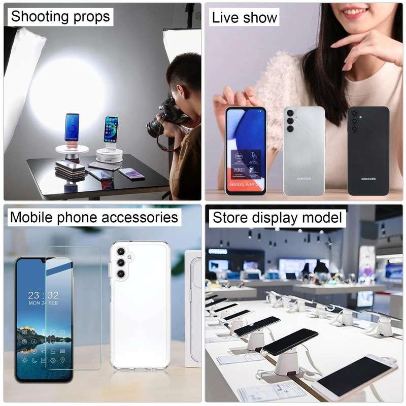 For Samsung Galaxy A14 5G Color Screen Non-Working Fake Dummy Display Model(Silver)