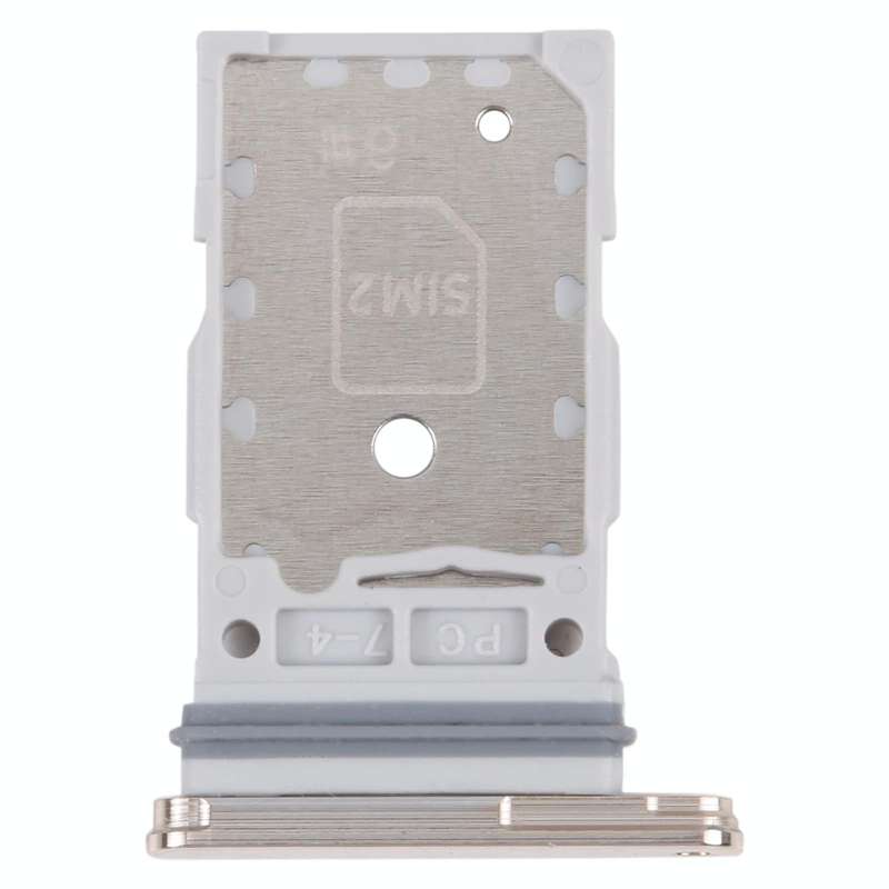 For Samsung Galaxy S23 / S23+ SM-S961B/S911B Original SIM Card Tray + SIM Card Tray (Gold)