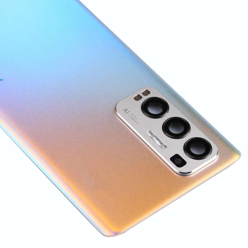 For OPPO Reno5 Pro+ 5G / Find X3 Neo CPH2207, PDRM00, PDRT00 Original Battery Back Cover (Orange)