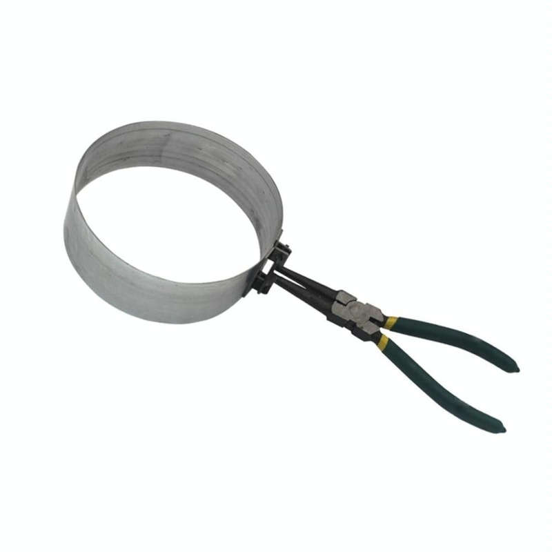 14 Rings Piston Ring Compressor Plier Clamp Remover Assembly Engine Tool Cylinder Installer Ratch...