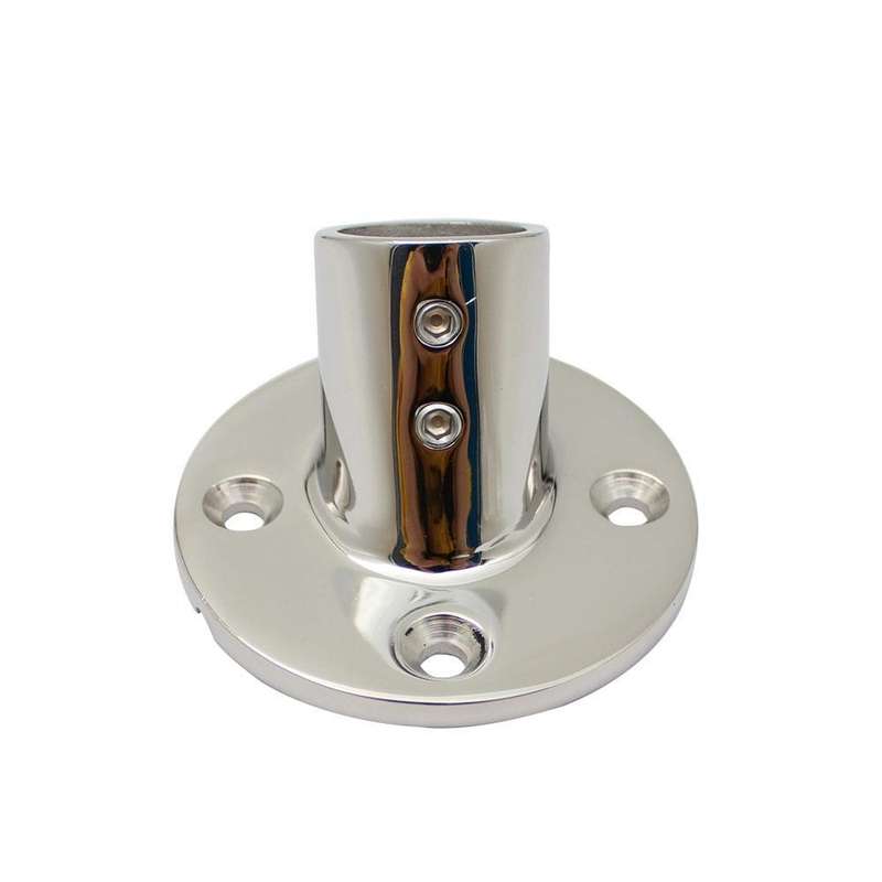 60 Degree Round Pipe Seat 316 Stainless Steel Corrosion-Resistant Marine Tube Seat, Specification...