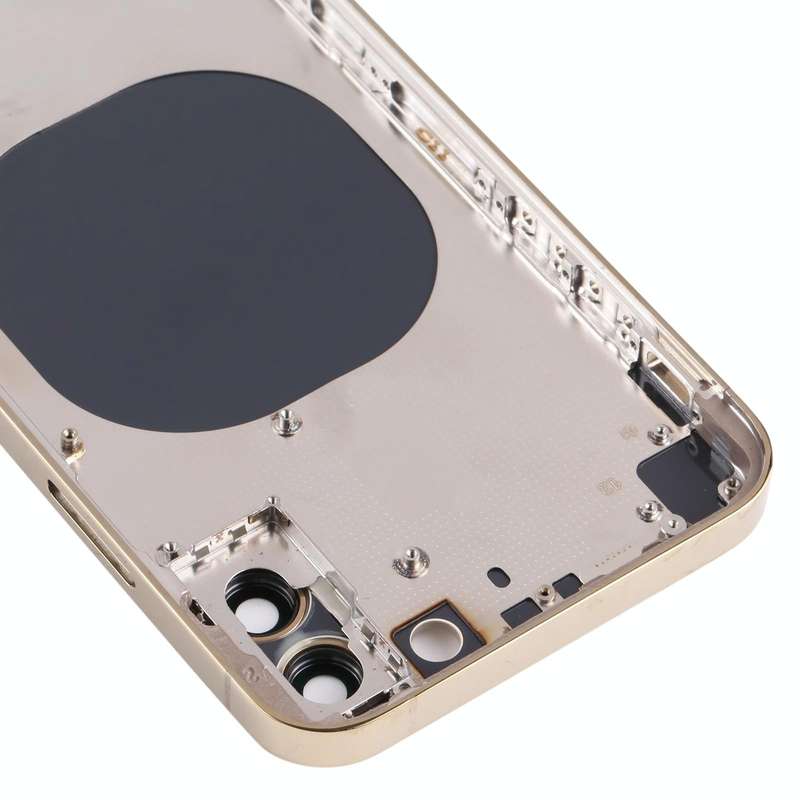 Back Housing Cover with Appearance Imitation of iP13 Pro for iPhone X(Gold)