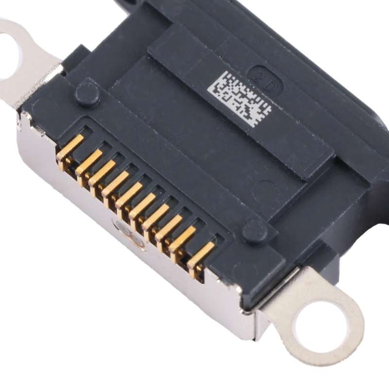 Charging Port Connector for iPhone 12 / 12 Pro (Black)