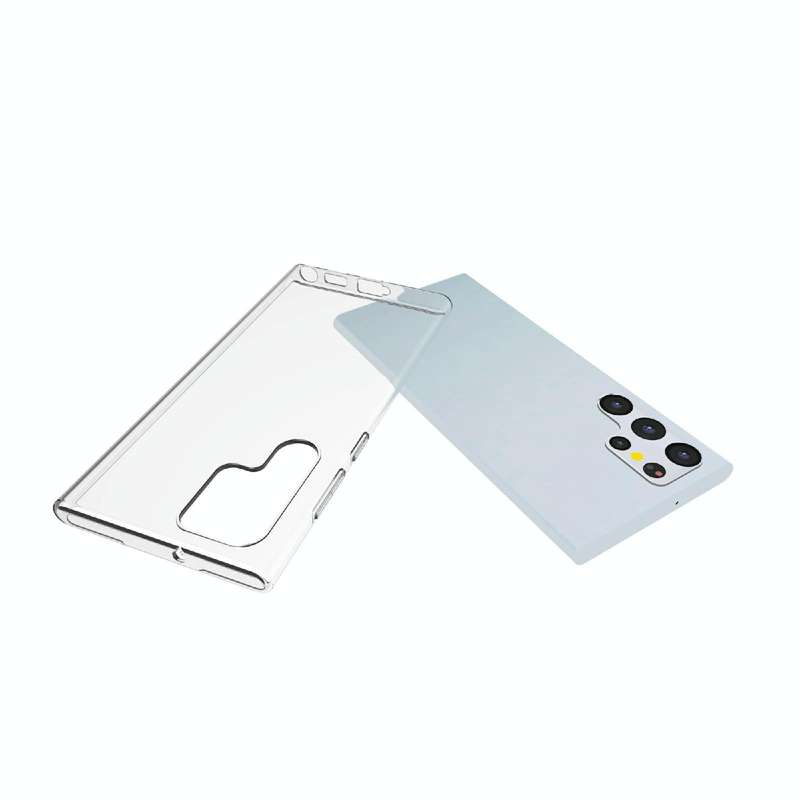 For Samsung Galaxy S22 Ultra 5G Waterproof Texture TPU Phone Case(Transparent)