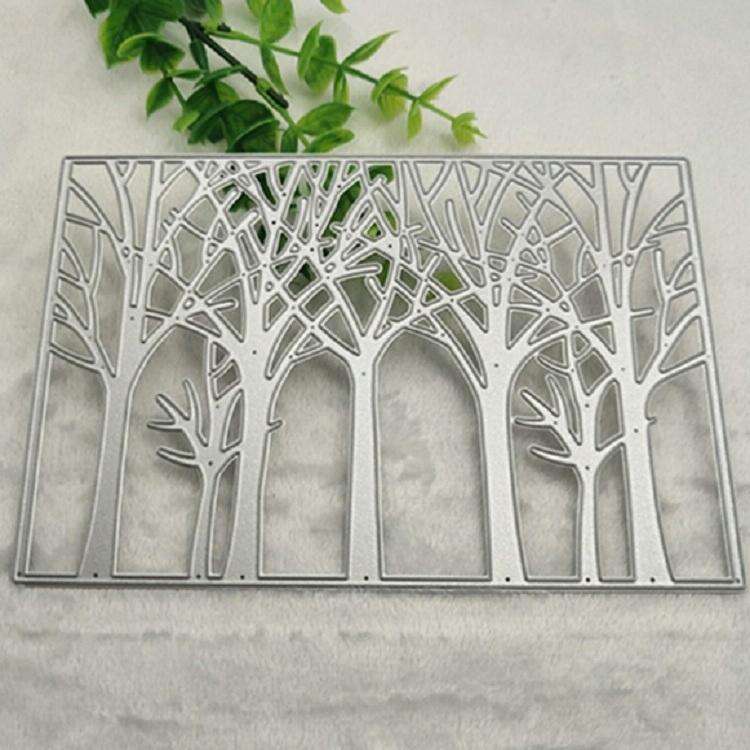 Box Tree Cutting Knife Die Cutting Book Album Greeting Card Embossing Template