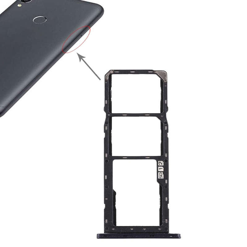 SIM Card Tray + SIM Card Tray + Micro SD Card Tray for Asus Zenfone Max Pro (M1) ZB601KL ZB602KL(...
