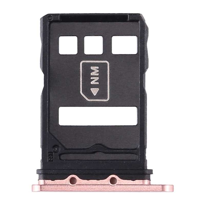 SIM Card Tray + NM Card Tray for Huawei P40 (Gold)