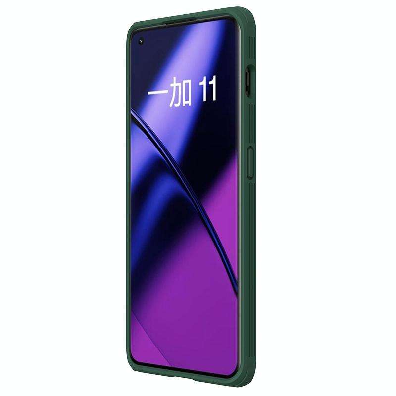 For OnePlus 11 NILLKIN CamShield Pro Series PC Full Coverage Phone Case(Green)