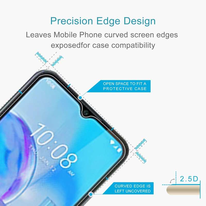 For HTC Wildfire E star 10pcs 0.26mm 9H 2.5D Tempered Glass Film