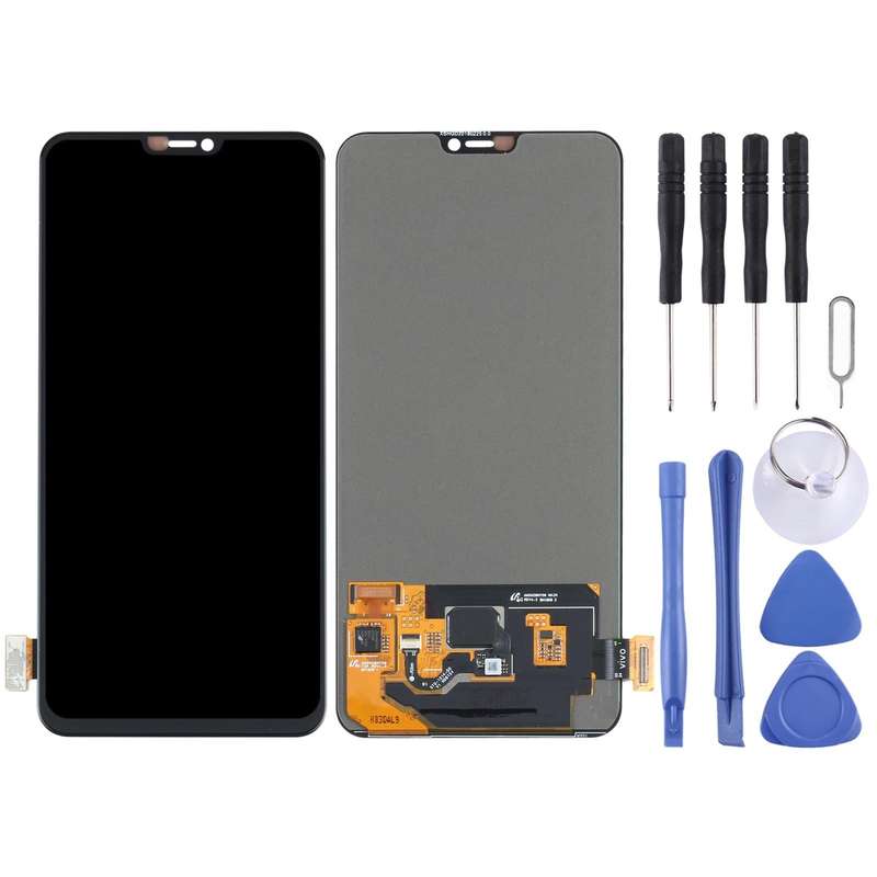 LCD Screen and Digitizer Full Assembly for Vivo X21 In-Display Fingerprint Scanning(Black)
