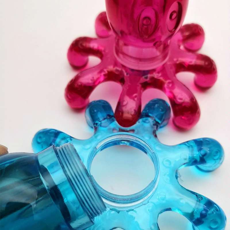 3 PCS Mini Plastic Massager Octopus Waist Leg Full Body Massager(Random Color)