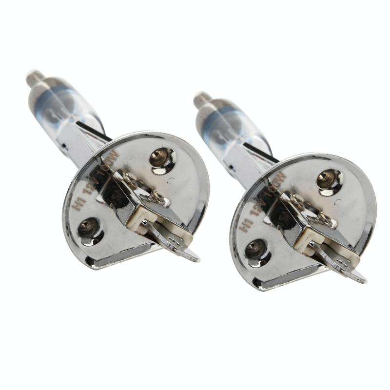 2 PCS H1 12V / 55W / 4300K / 1600lm Xenon Car Headlight Bulbs, Warm White