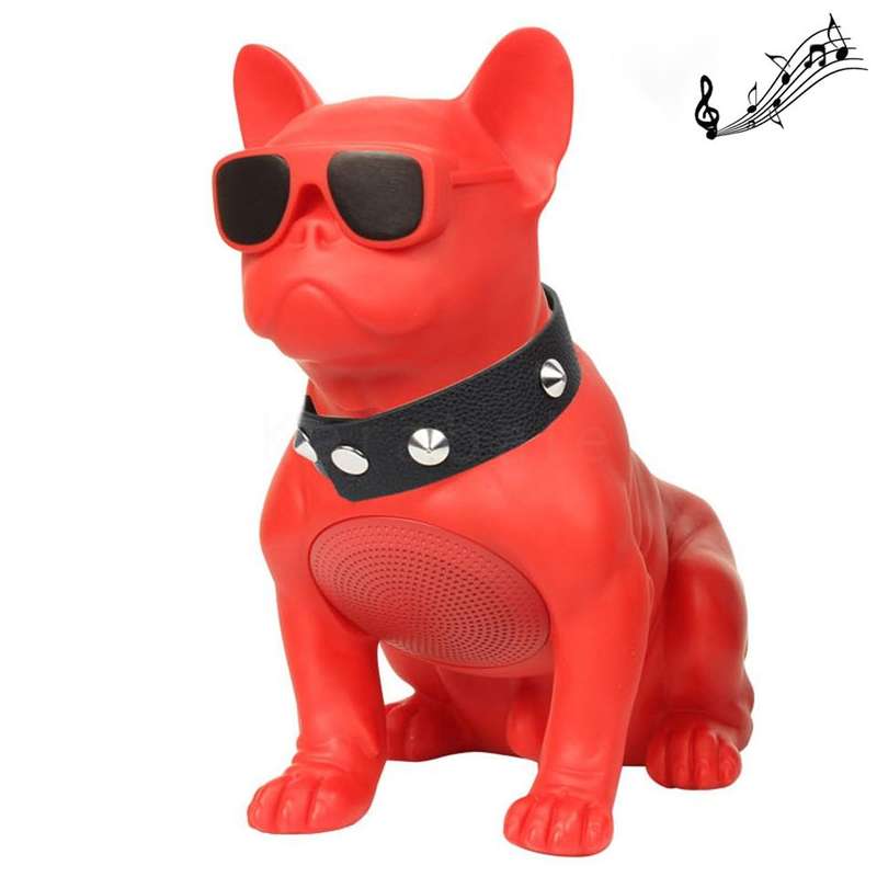 CH-M10 Bulldog Shape Stereo Wireless Bluetooth Speaker, Support TF Card / U Disk / FM