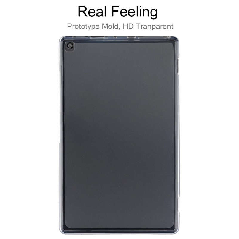 For Amazon Kindle HD 8 0.75mm Dropproof Transparent TPU Case
