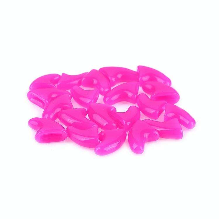 20 PCS Silicone Soft Cat Nail Caps / Cat Paw Claw / Pet Nail Protector/Cat Nail Cover, Size:L(Ros...