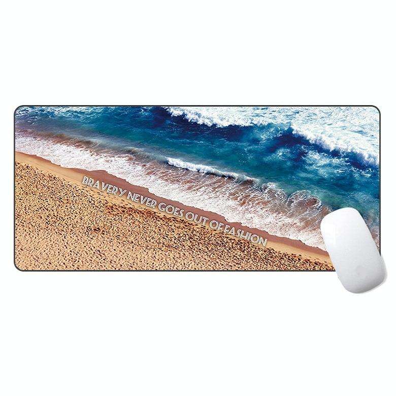300x800x3mm AM-DM01 Rubber Protect The Wrist Anti-Slip Office Study Mouse Pad(26)