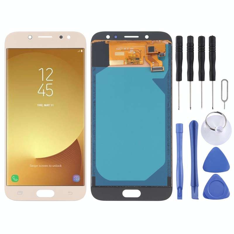 TFT LCD Screen for Galaxy J7 (2017) / J7 Pro /  J730F/DS, J730FM/DS,AT&T with Digitizer Full Asse...
