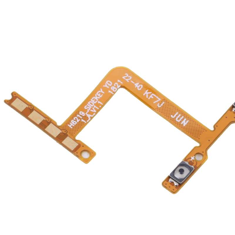 For Infinix Hot 10T X689C OEM Power Button & Volume Button Flex Cable