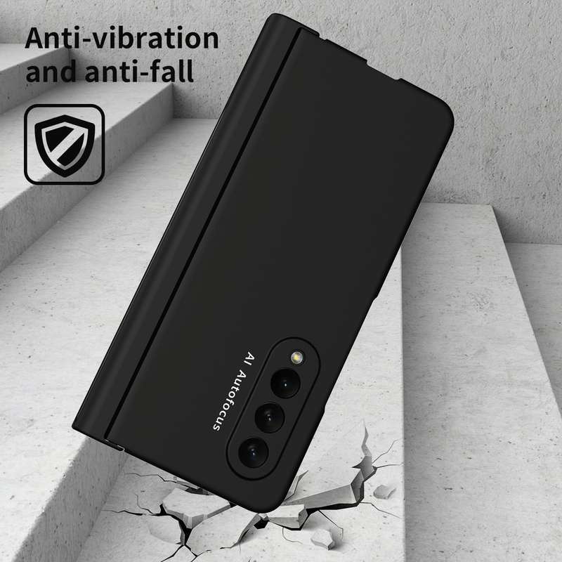 For Samsung Galaxy Z Fold3 5G Macaron Hinge Phone Case with Stylus Pen Fold Edition & Protective ...