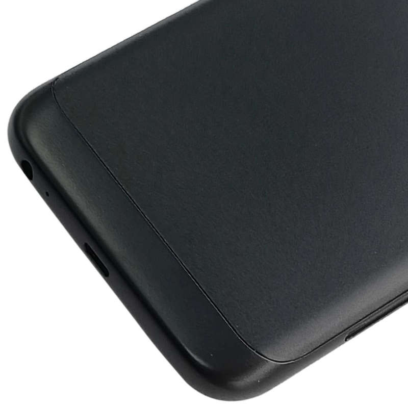 For Galaxy J3 (2017), J3 Pro (2017), J330F/DS, J330G/DS Back Cover (Black)