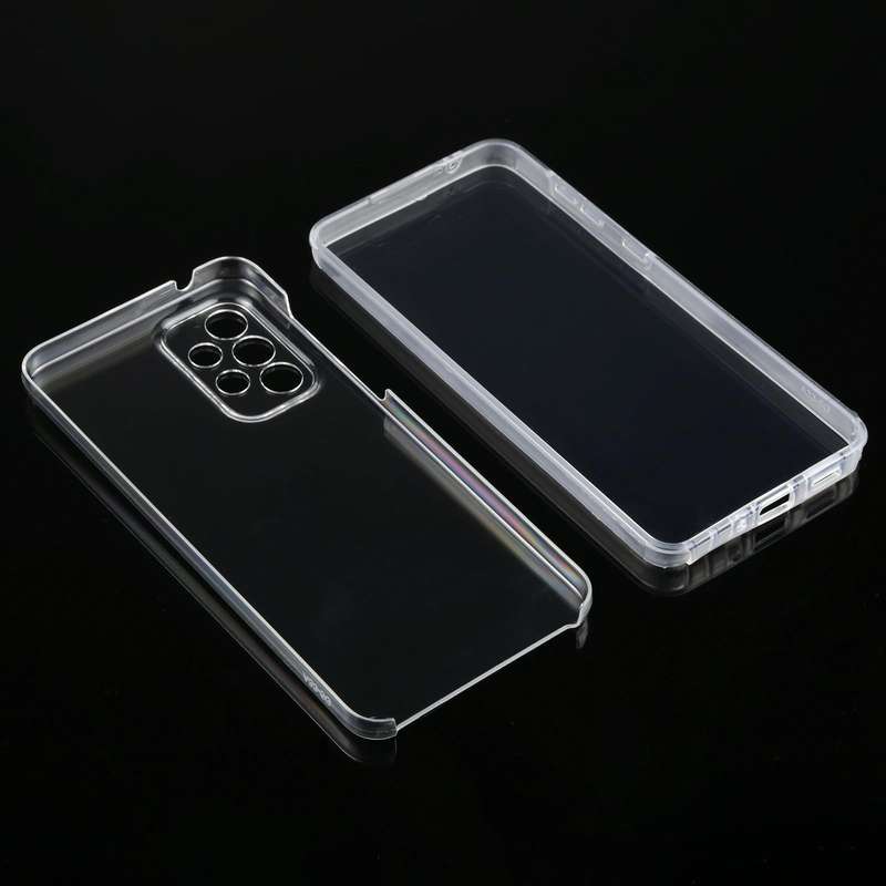 For Samsung Galaxy A33 5G PC+TPU Double-Sided All-Inclusive Transparent Phone Case