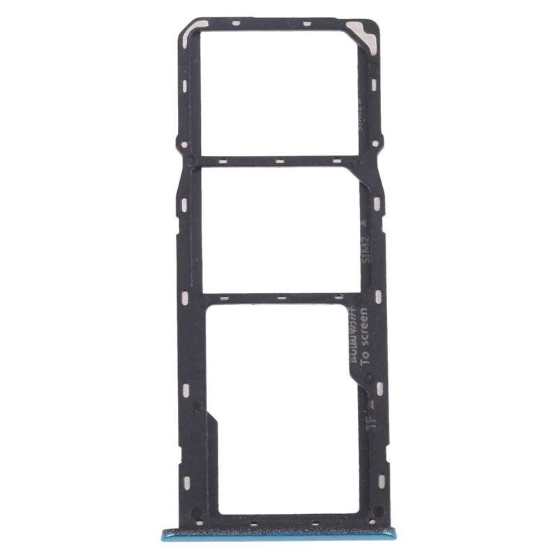 For OPPO Realme 6i / Realme Narzo 10 SIM Card Tray + SIM Card Tray + Micro SD Card Tray (Green)