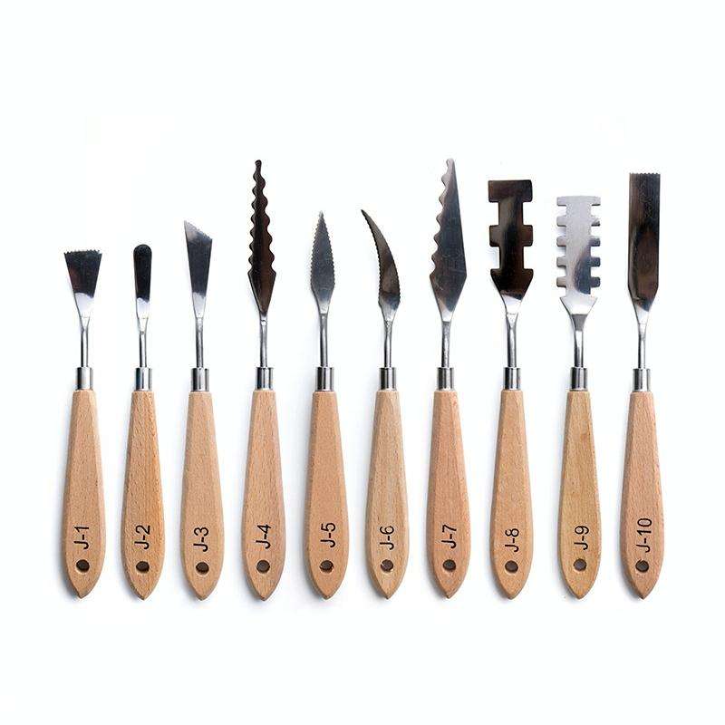 13 In 1 Oil Painting Special-shaped Scraper Painting Creation Art Palette Knife