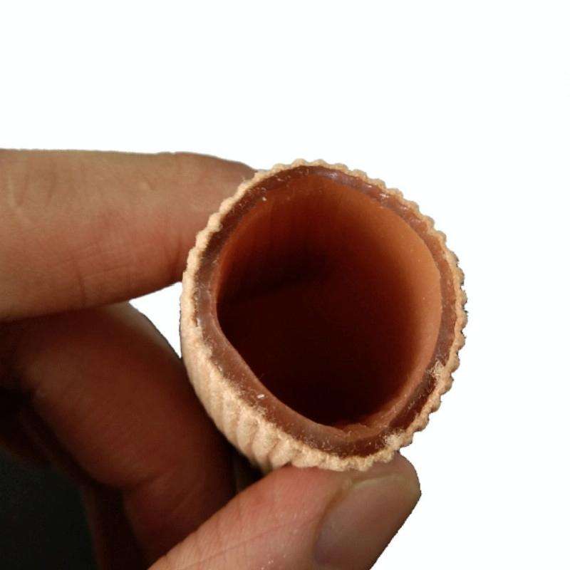 Breathable fiber silicone toe finger eversion correction Toe Separator Protective Gloves(M)