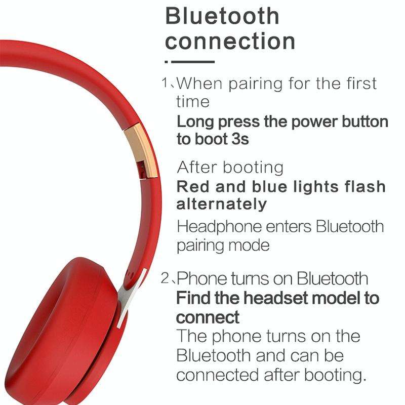 07S Folding Sports Computer Games Wireless Bluetooth V5.0 Headset with Mic (Black)