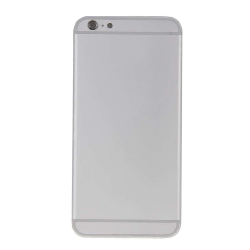 6 in 1 for iPhone 6 Plus (Back Cover + Card Tray + Volume Control Key + Power Button + Mute Switc...