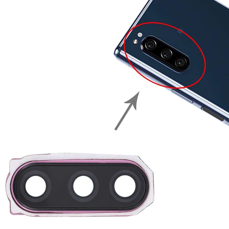 Camera Lens Cover for Sony Xperia 5 (Red)