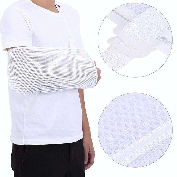 MTP-1019 Fracture Fixation Strap Arm Mesh Breathable Forearm Sling(Black)