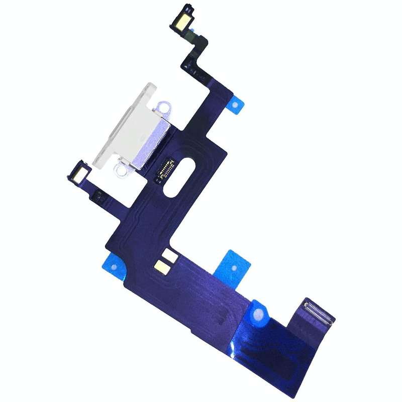 For iPhone XR Charging Port Flex Cable(White)