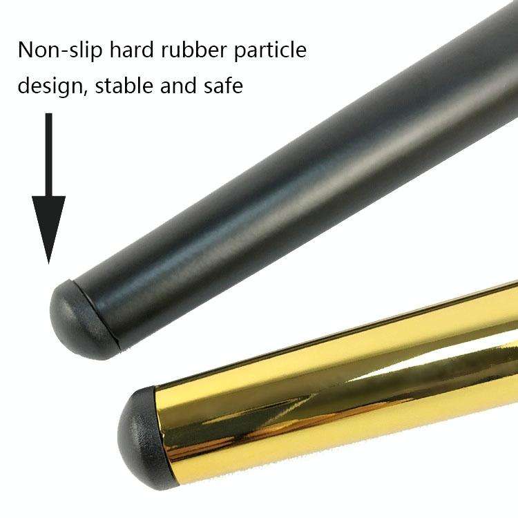 LH-ZT-0001 Cone Round Tube Furniture Support Legs, Style: Oblique Cone Height 35cm(Titanium)