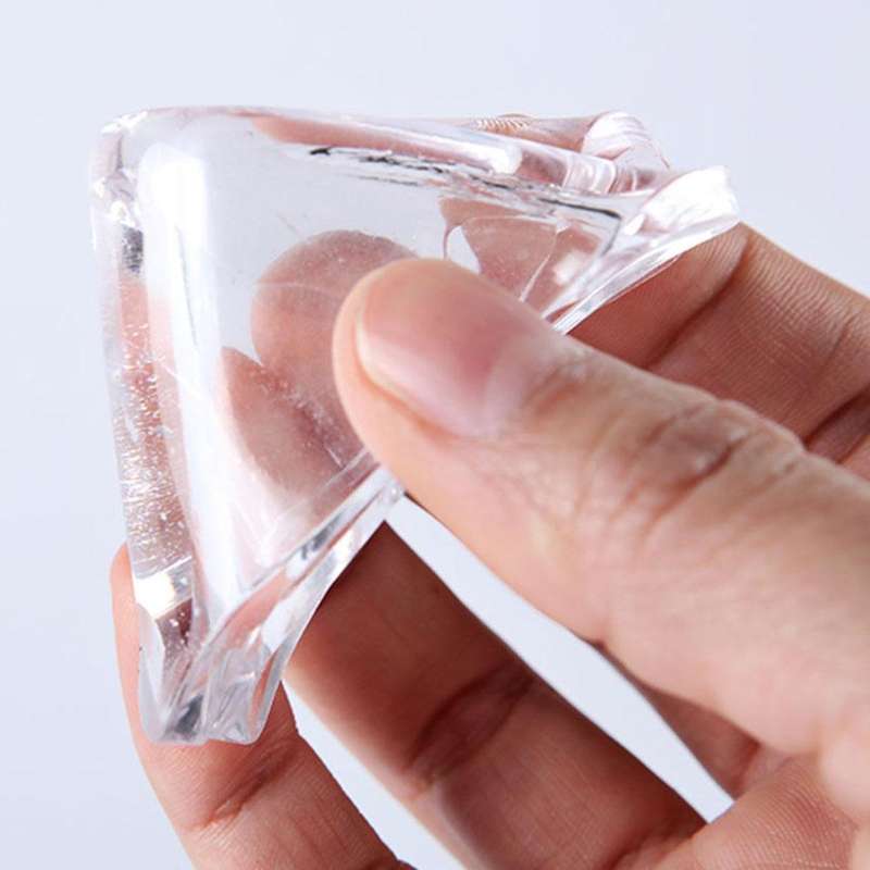 4 PCS Transparent Washing Machine Silicone Pad Anti Vibration Non-Slip Mat Shock Absorbing Pad(70...