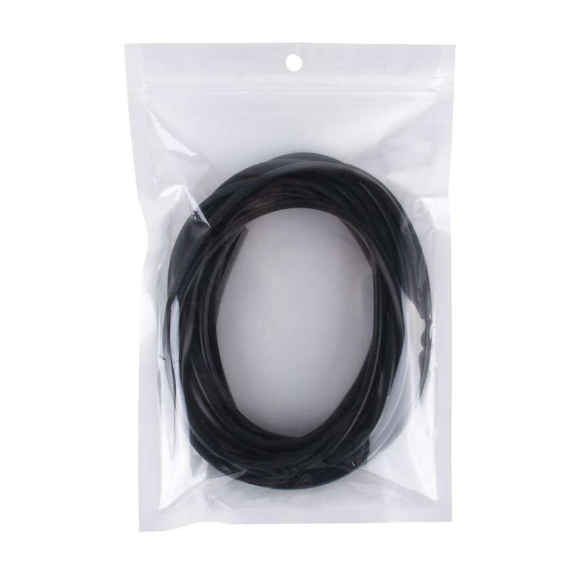 5m Car Decorative Strip PVC Chrome Decoration Strip Door Seal Window Seal(Black)
