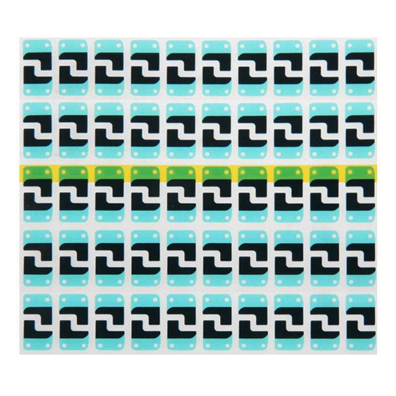 100 PCS for iPhone 6 Home Key Iron Sheet Insulating Cotton Paste Sticker